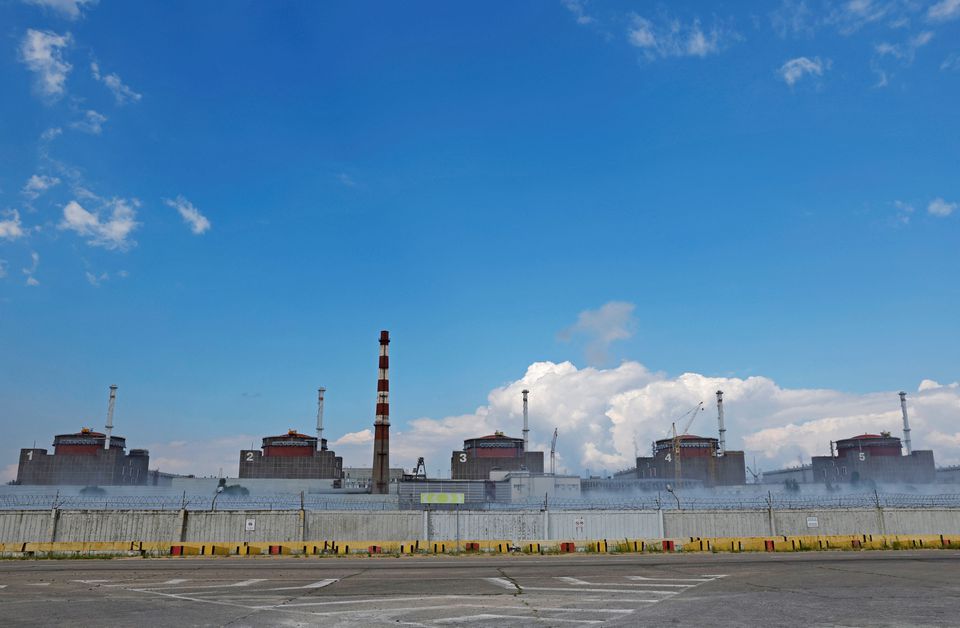 Ukraine accuses Russia of shelling nuclear plant again